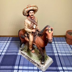Poncho Villa Decanter 1975 Empty